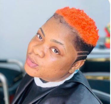 Women's hair styling result at AIROS